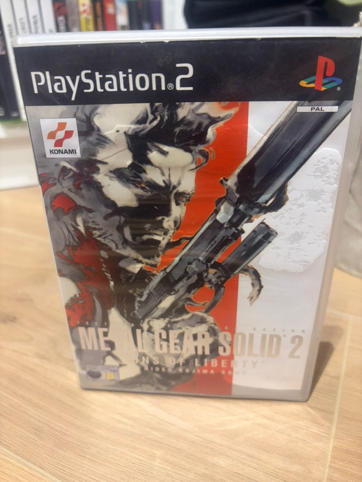 Metal gear solid 2 dvd bundle ps2, Enlèvement, Comme neuf