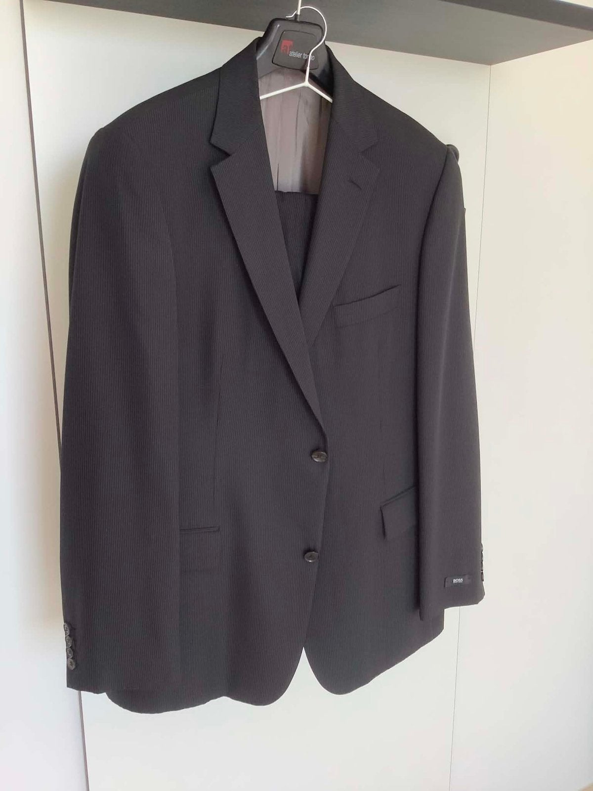 Kostuum maat 54 hugo boss jas+broek samen, Ophalen, Zo goed als nieuw