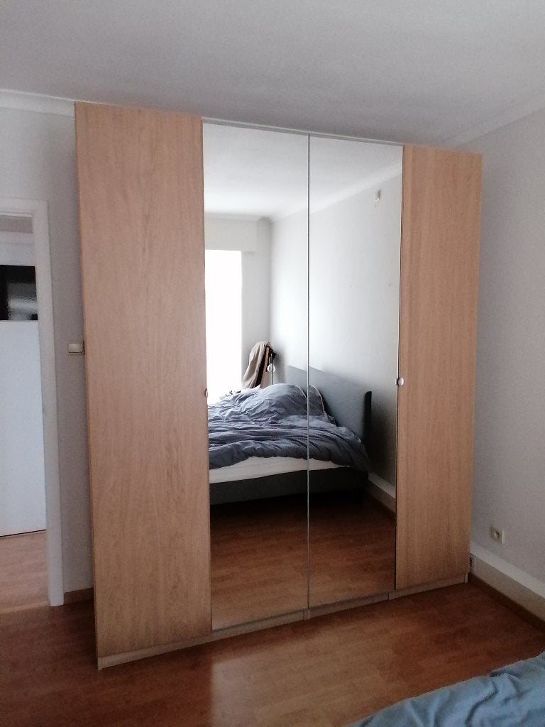 twee kleerkasten (aparte verkoop mogelijk) prijs o.t.k., Huis en Inrichting, Ophalen, Zo goed als nieuw, Met lade(s)