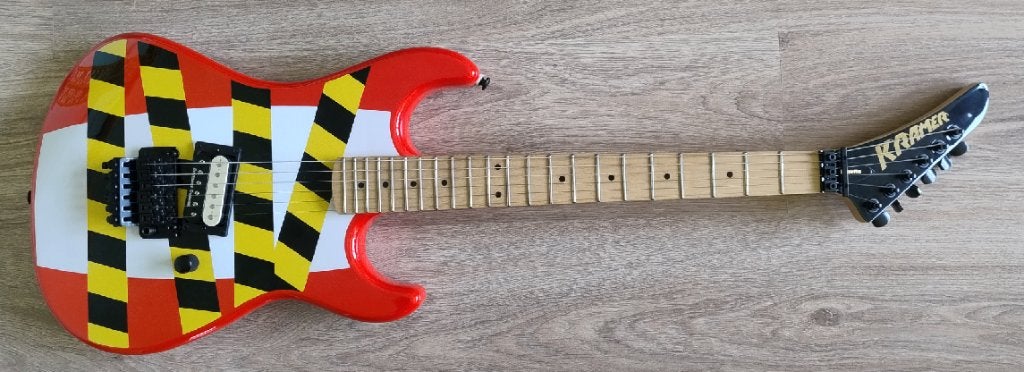 Kramer Baretta "Danger Zone" + gigbag, Ophalen of Verzenden, Zo goed als nieuw, Solid body, Overige merken