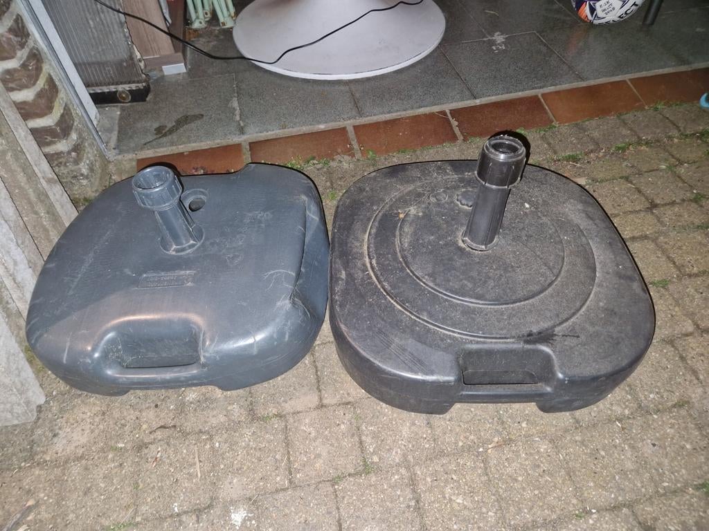 Parasol houder 2 stuks, Tuin en Terras, Ophalen