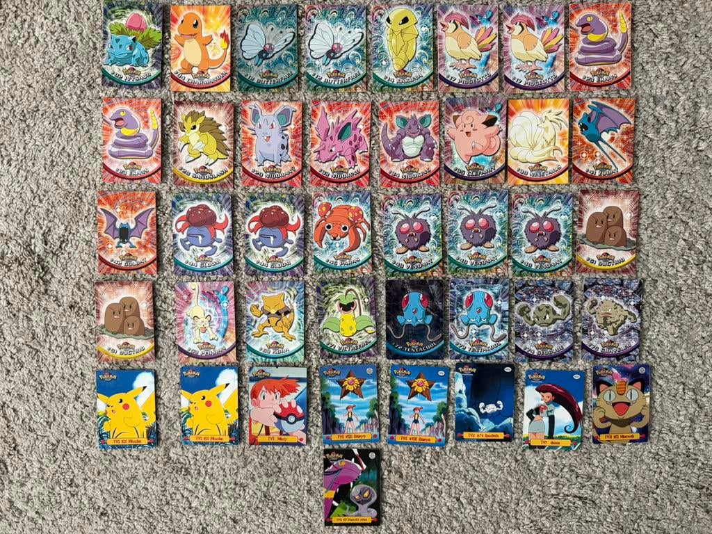 Pokemon topps serie 1 et 2, Envoi