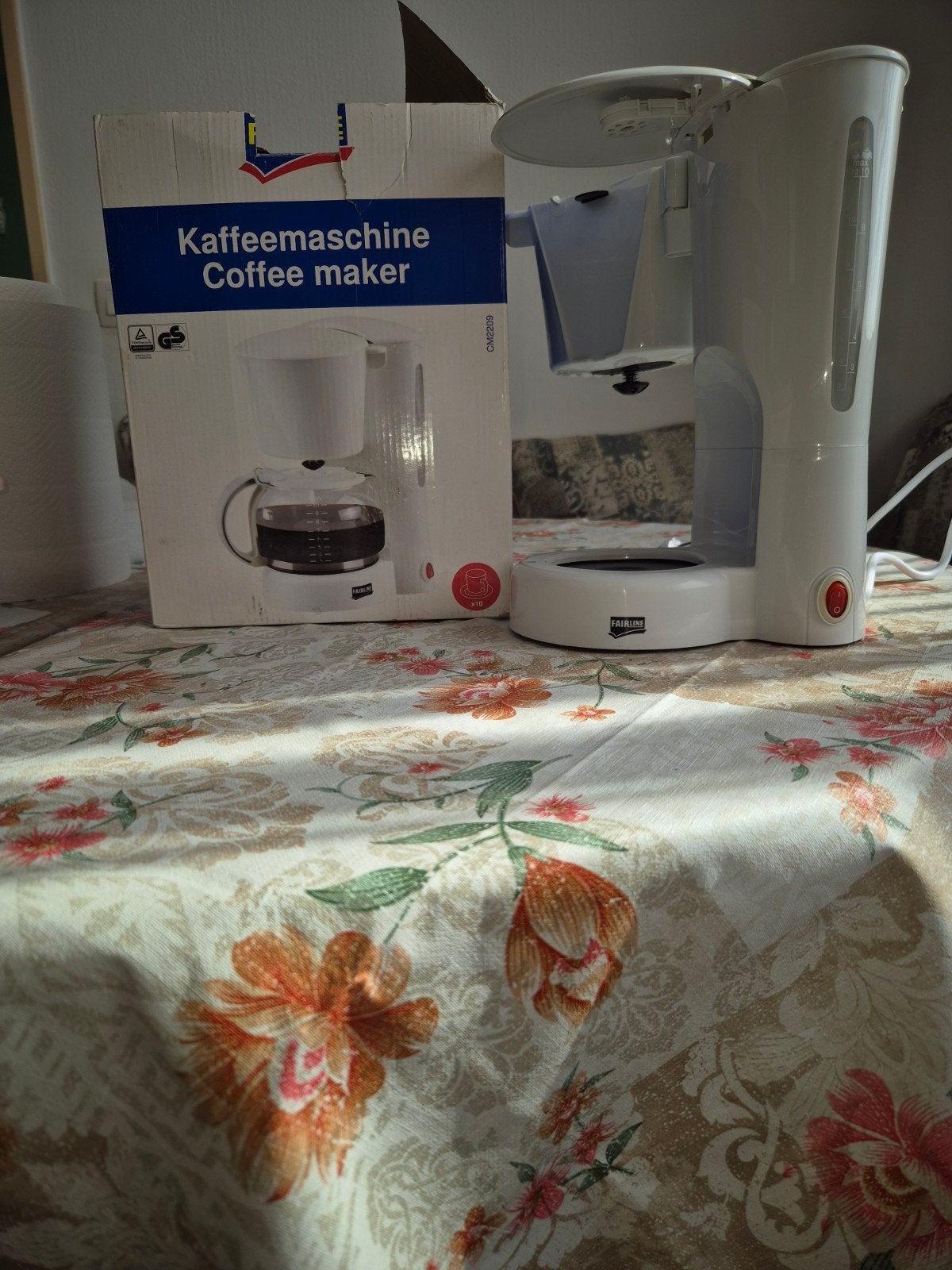 Koffiezetapparaat Fairline – Zo goed als nieuw, Ophalen