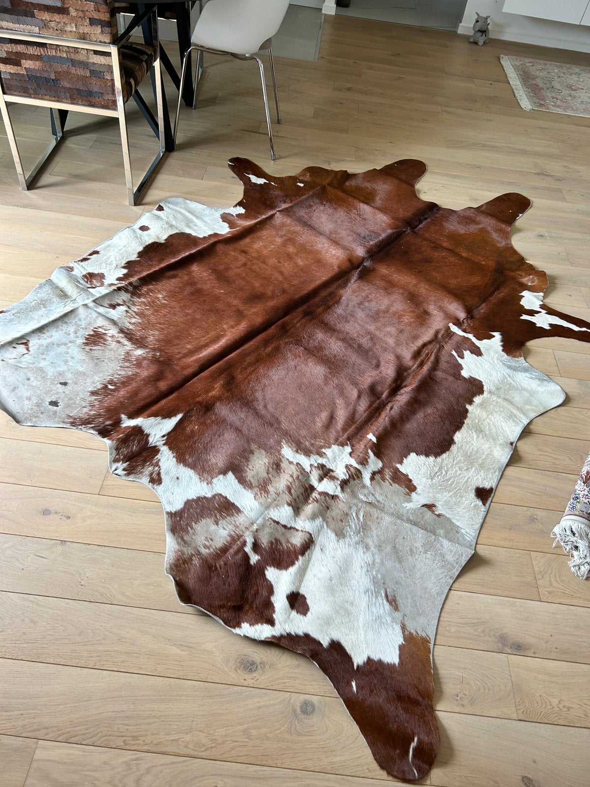 Peau de vache XL en parfaite état, Maison & Meubles, Enlèvement, Neuf