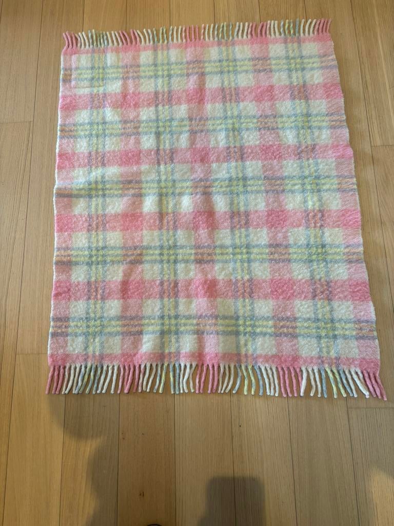 Plaid, Enlèvement ou Envoi, Utilisé, 85 à 100 cm, Couverture
