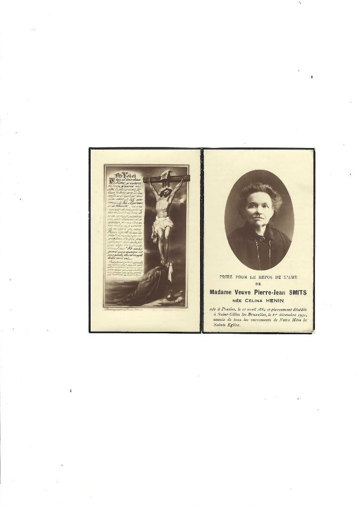 Souvenir de décès, Envoi