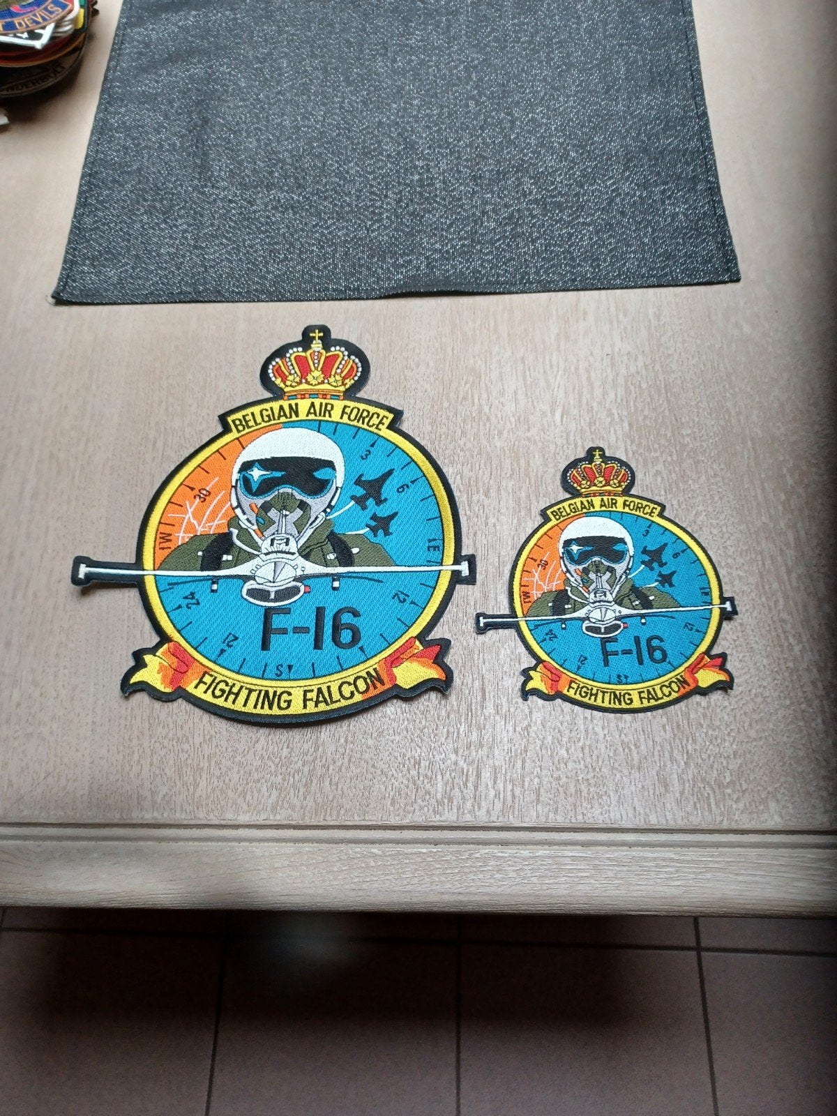 Belgian air force.patch, Enlèvement ou Envoi