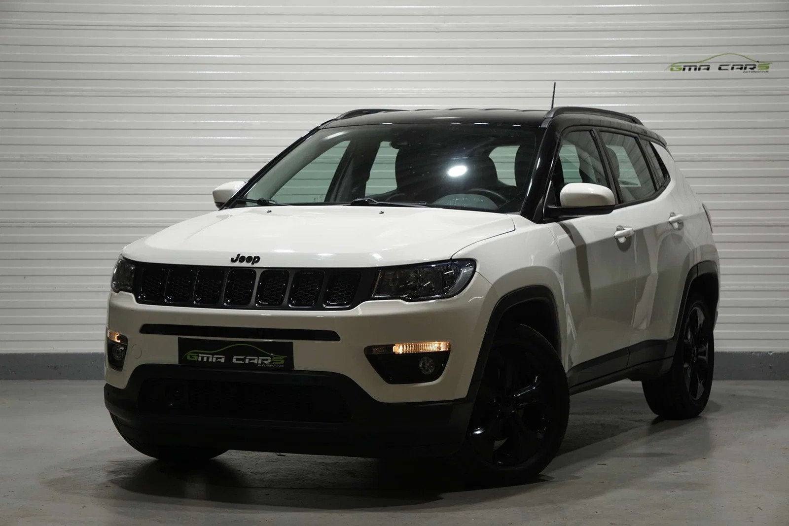 Jeep Compass Compass 1.4 Turbo 4x2 S (EU6d)-BTW-Navi-Cam-Cru, Auto's, Jeep, Gebruikt, 4 cilinders, Parkeersensor, Wit