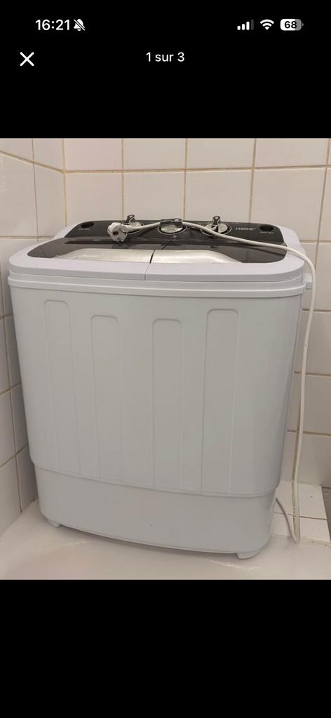 Machine a laver semi automatique, Envoi, Comme neuf
