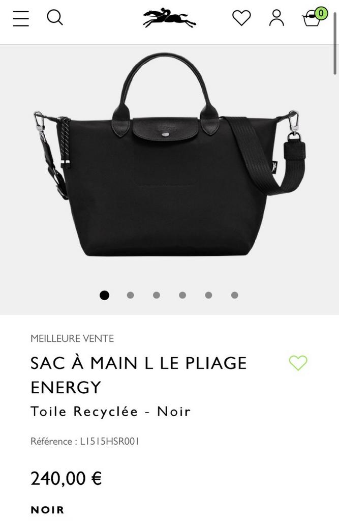 Sac lonchamps sport etudiant ou pour enseignant, Ophalen, Zo goed als nieuw