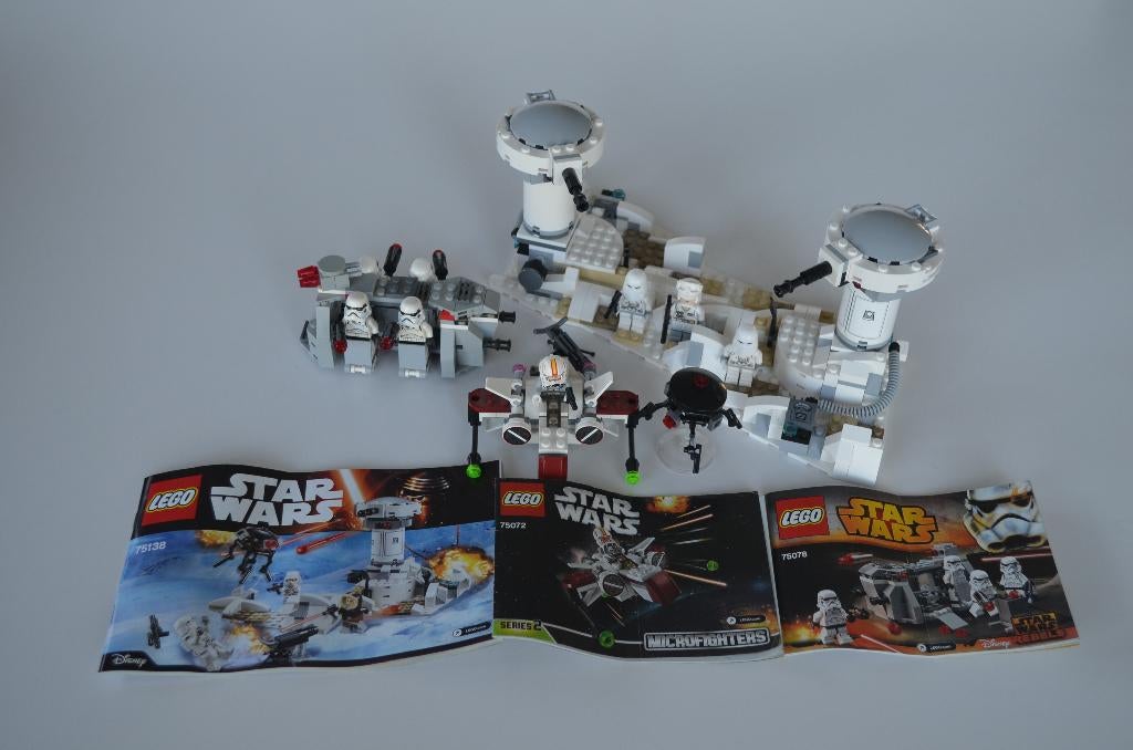 Lego: Star Wars nr. 75138-75072-75078, Kinderen en Baby's, Speelgoed | Duplo en Lego, Compleet, Star Wars, Lego, Ophalen of Verzenden