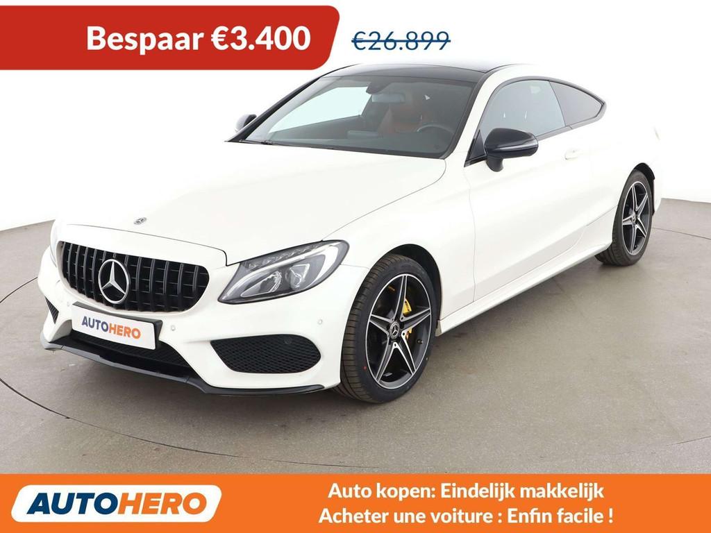 Mercedes-Benz C-Klasse 220 C 220 d AMG Line (bj 2017), Auto's, Automaat, 4 zetels, Achterwielaandrijving, Gebruikt