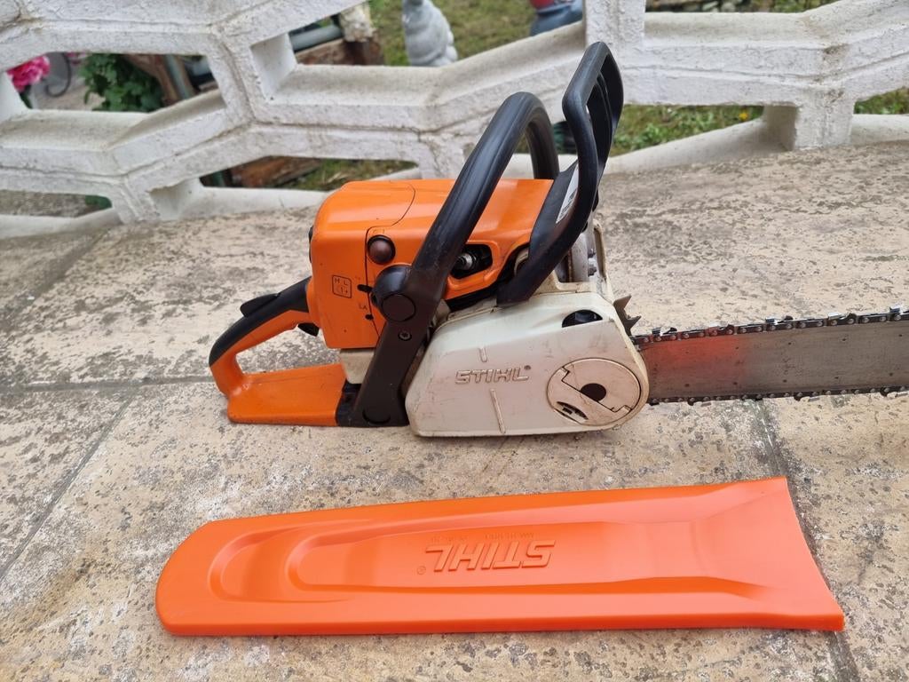 Stihl MS230 C, Ophalen