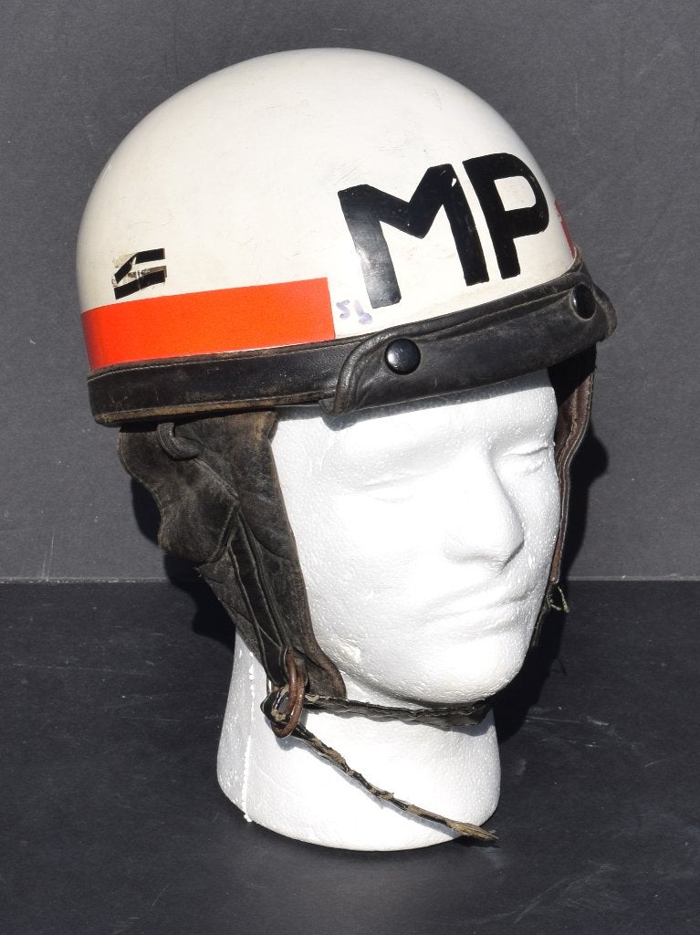 Casque moto MP ABL, Collections, Objets militaires | Général, Enlèvement ou Envoi, Armée de terre