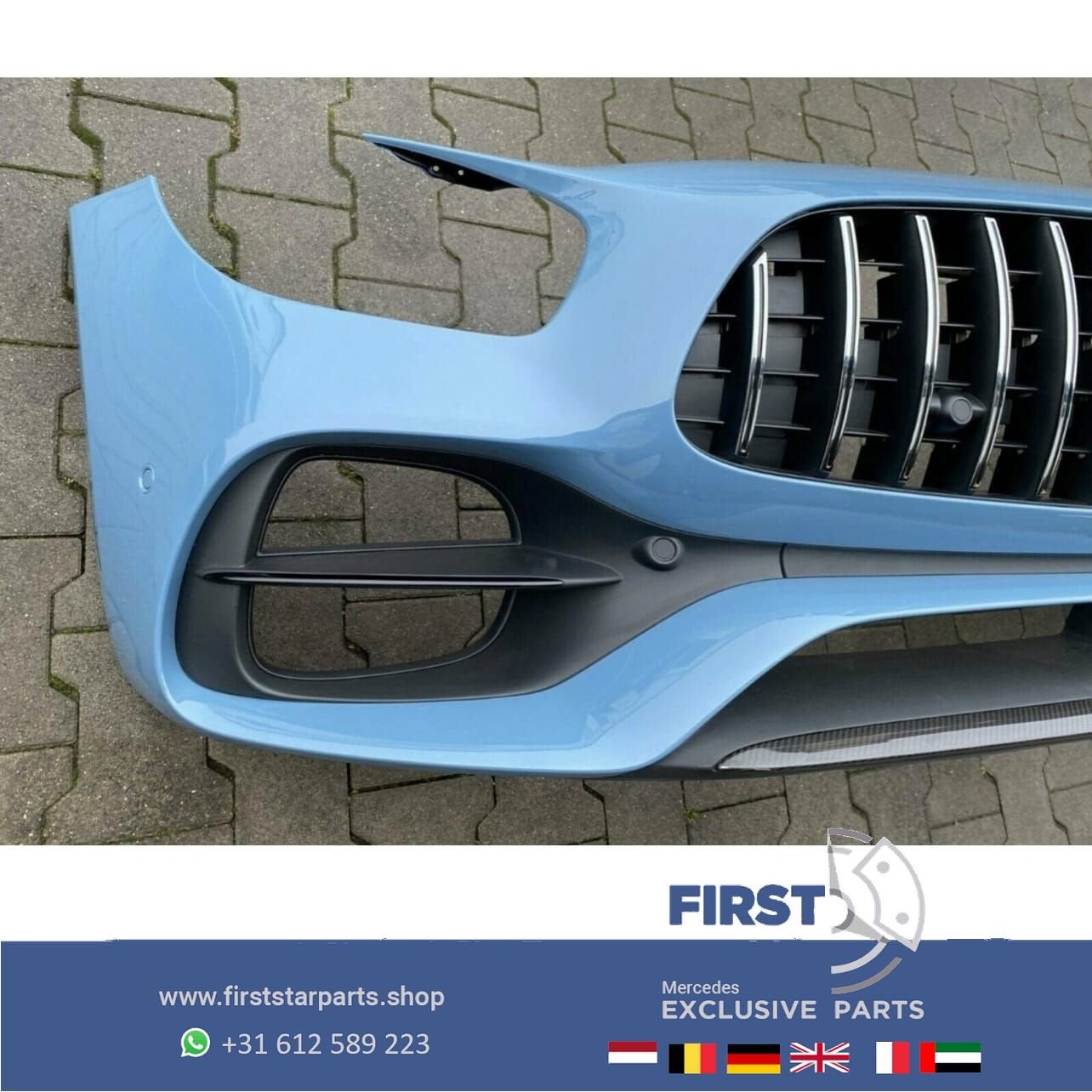 W190 GT - R AMG FACELIFT VOORBUMPER COMPLEET A1908858500 GTR, Utilisé, -, Avant, -