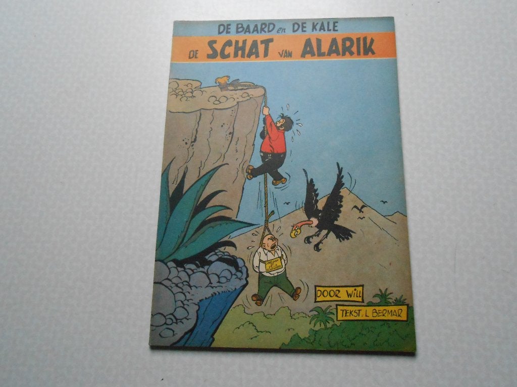 Baard en Kale 1 De schat van Alarik 1954 1 ste druk., Will/Bermar, Eén stripboek, Nieuw, Ophalen of Verzenden