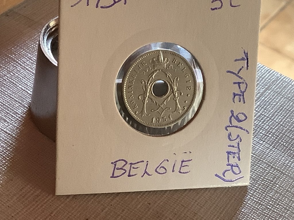 5 centimes België 1931, Ophalen of Verzenden, Overig, Losse munt