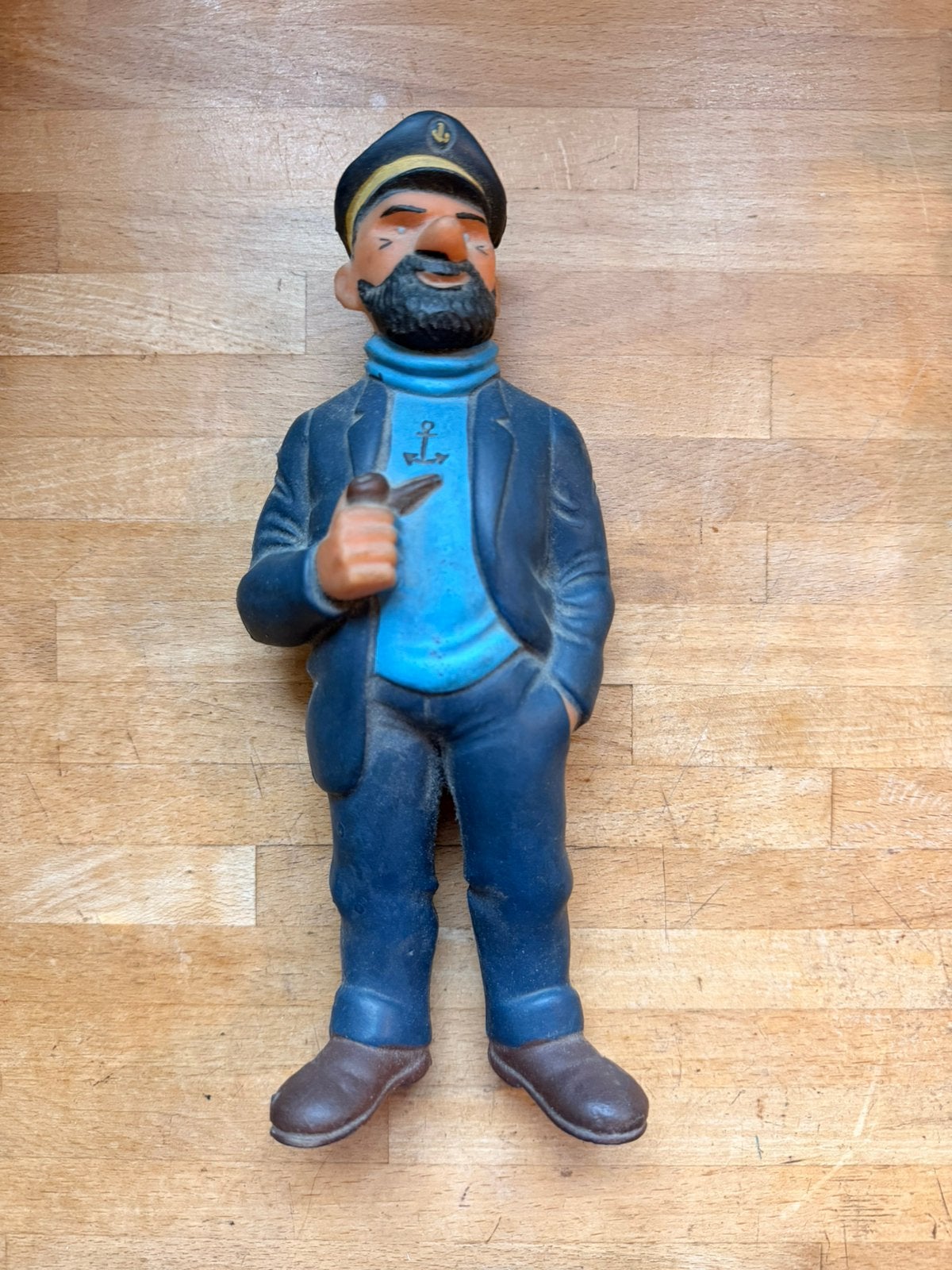 Figurine pouet capitaine haddock, Collections, Enlèvement ou Envoi, Utilisé, Humain