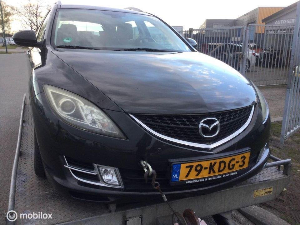 Mazda 6 Sportbreak 2.2 CiTD Business Plus motor defect, Auto's, Mazda, Te koop, 6 sportbreak, ABS, Airbags, Airconditioning, Alarm