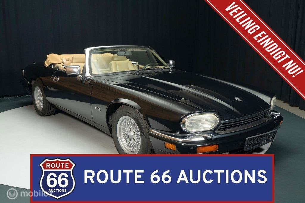 Jaguar XJS Cabriolet | 1994 | Route 66 Auctions, Autos, Achat, Entreprise, Boîte manuelle, Autre carrosserie