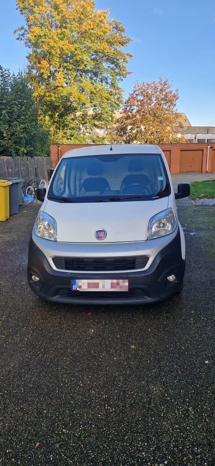Te koop Fiat Fiorino, Auto's, Euro 6, Wit, Particulier, 2 zetels