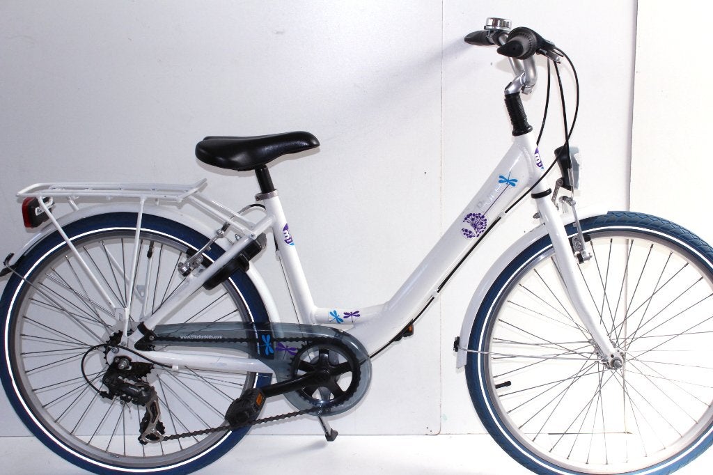 Mooie 24 inch BFK meisjesfiets met 6 versnellingen, Fietsen en Brommers, Ophalen, 24 inch, Velgrem, Zo goed als nieuw
