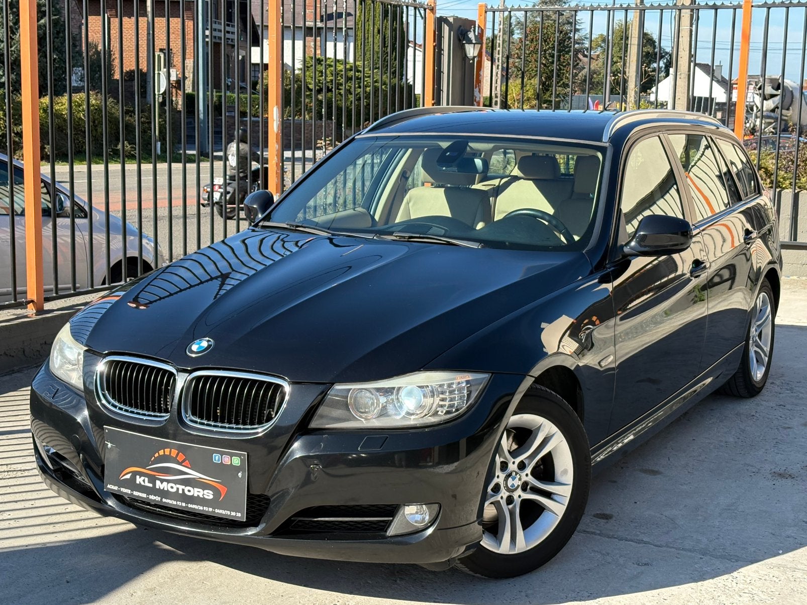 BMW 320D E91 TOURING PACK SPORT 2012 191 000KM CARPASS, Cuir, Euro 5, Achat, Beige