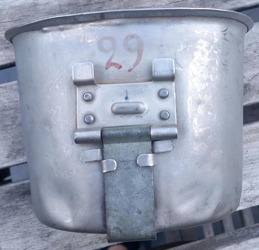 WW2 US Drinkbeker, Verzamelen, Ophalen of Verzenden, Landmacht