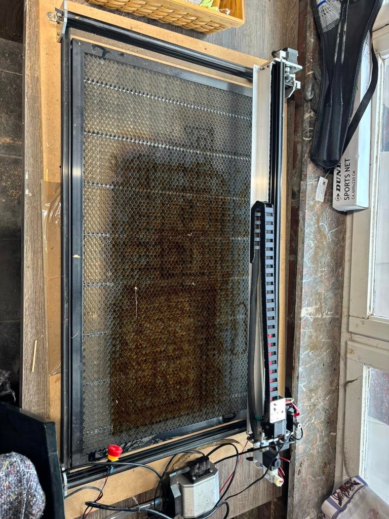 NEJE 3 MAX V2: LASER ENGRAVER - 750X460MM, Ophalen, Zo goed als nieuw