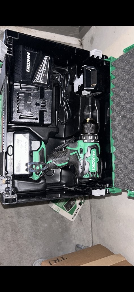 Hitachi Hikoki boormachine, Doe-het-zelf en Bouw, Ophalen, Nieuw, Boormachine