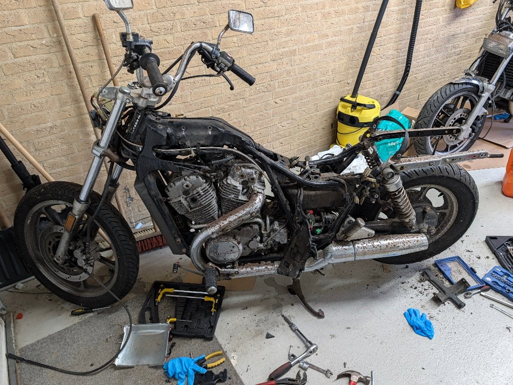 Onderdelen Honda Shadow VT700C 1986, Motoren, Ophalen of Verzenden, Gebruikt