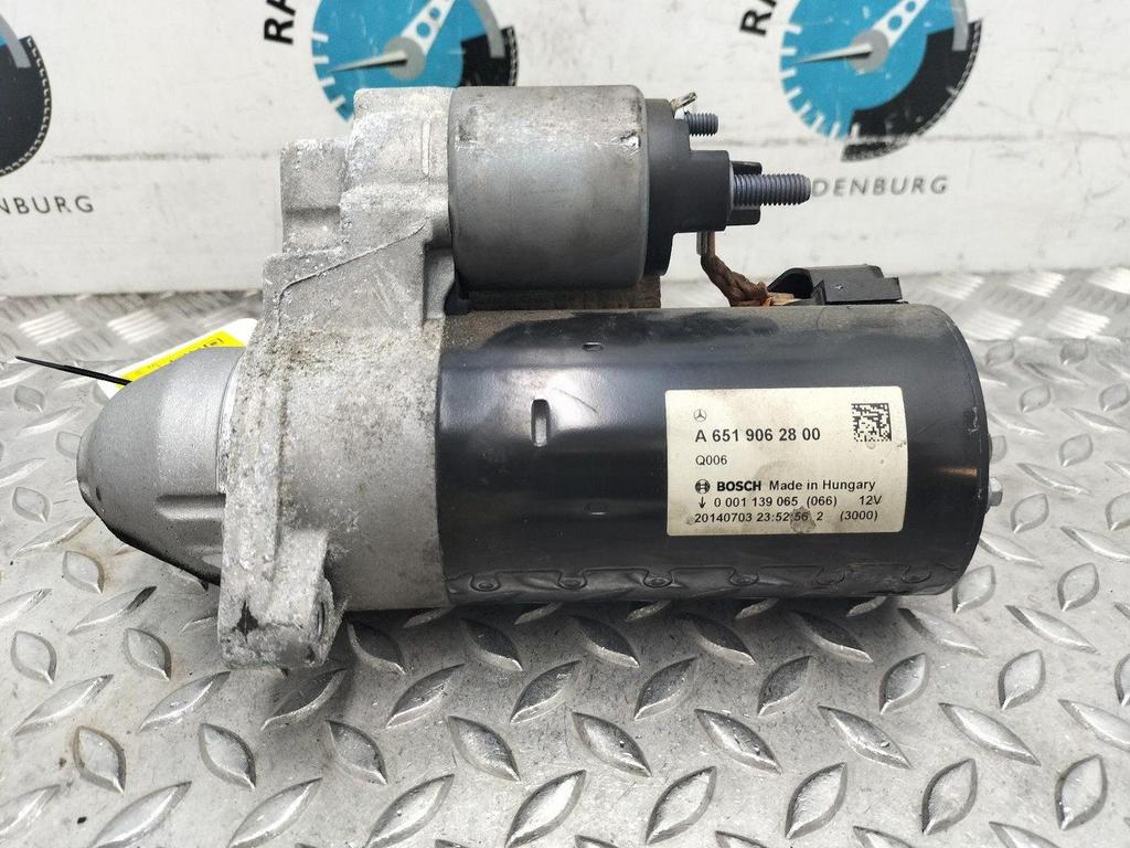 MERCEDES C-CLASS W205 C220 BlueTEC CDI Prestige STARTMOTOR 2, Auto-onderdelen, Overige Auto-onderdelen, Gebruikt, ARN erkend, Stiba lid