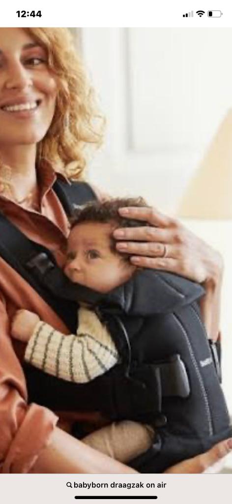 Babybjorn draagzak on air, Porte-bébé, Enlèvement ou Envoi, Baby Björn, Comme neuf