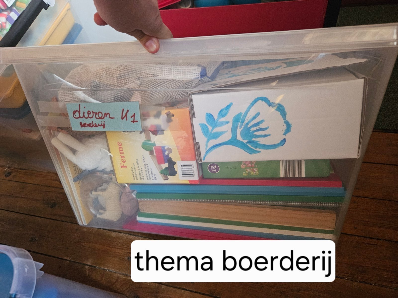thema boerderij, Kinderen en Baby's, Ophalen