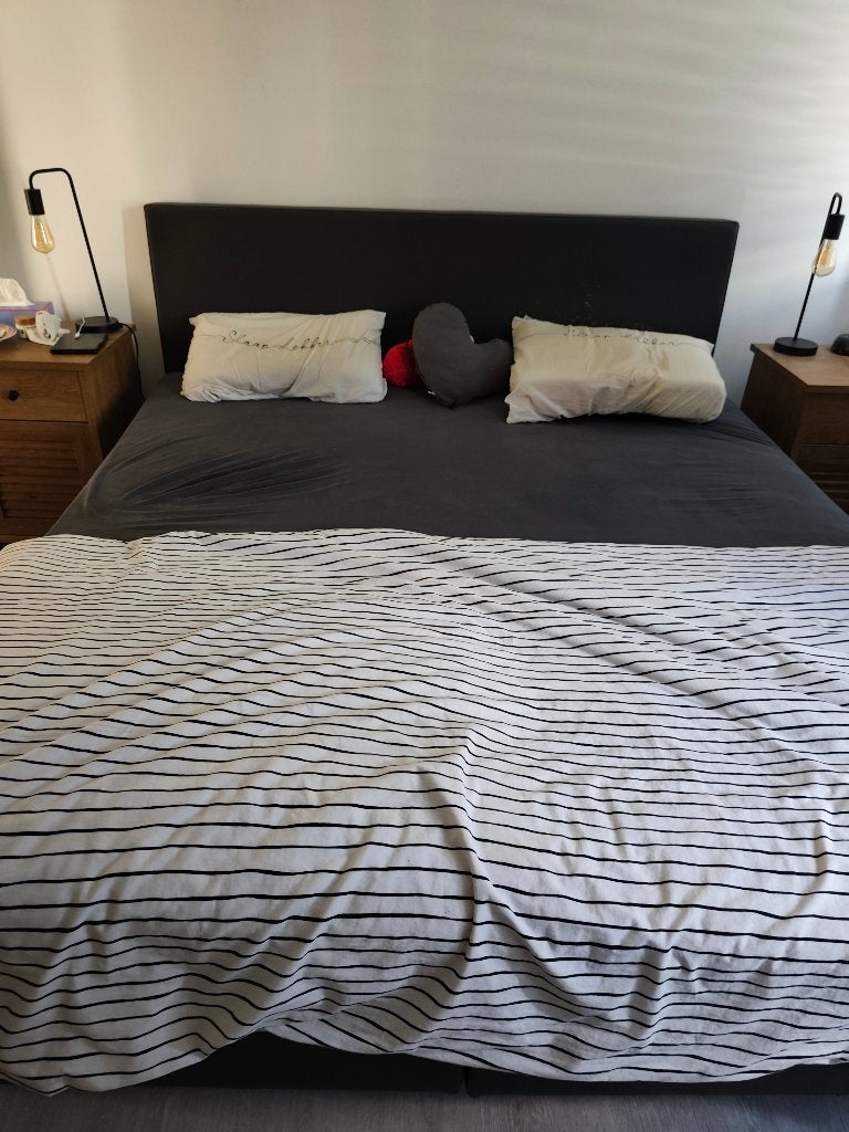 Bed, Huis en Inrichting, Ophalen, Gebruikt, Tweepersoons, 180 cm
