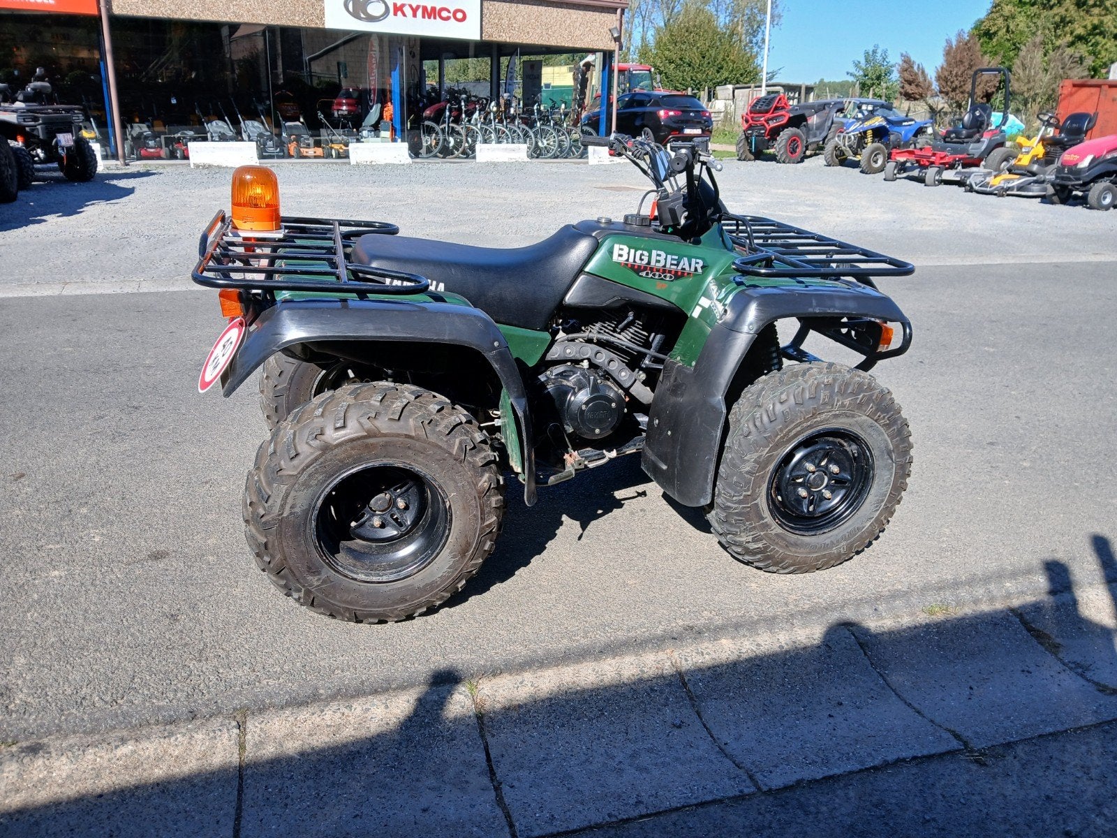 Quad Yamaha Big Bear 400 4x4, Motoren, 1 cilinder, 399 cc, 12 t/m 35 kW
