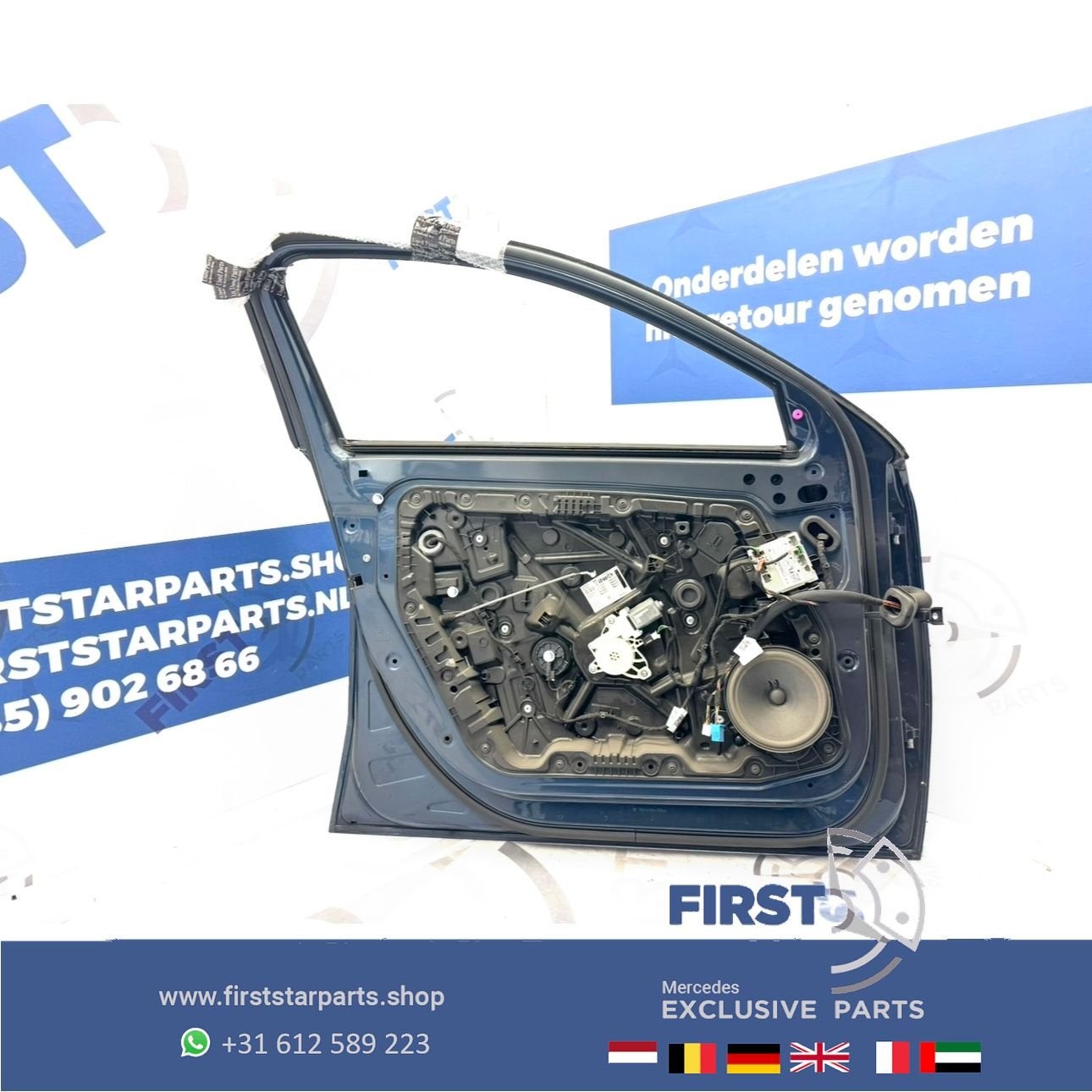 W177 DEUR LINKS COMPLEET PORTIER LINKSVOOR Mercedes A Klasse, Gebruikt, -, Deur, Voor