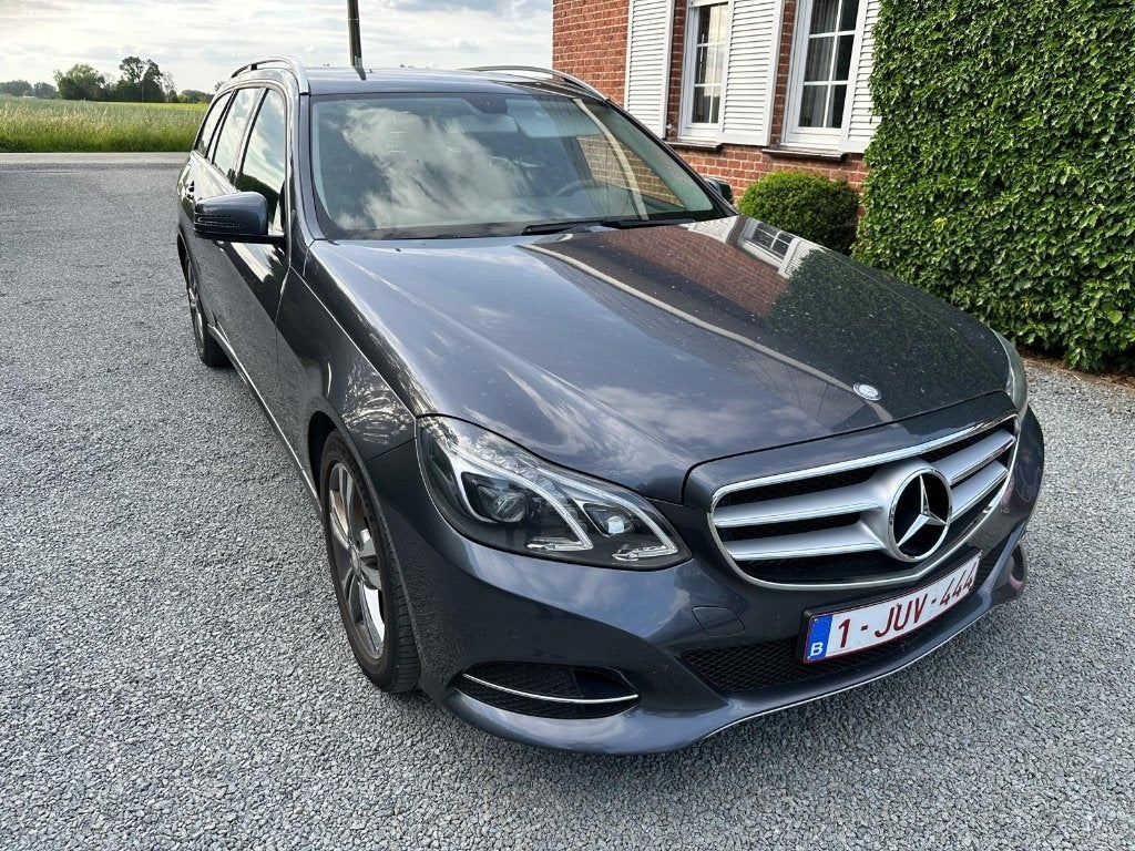 MERCEDES E 200 DIESEL BREAK euro 6, Auto's, Mercedes-Benz, 100 kW, USB, Euro 6, 4 cilinders