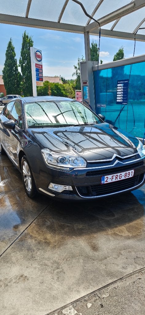 Très belle Citroen C5 exclusive HDi 2000cc mod 2012!, Auto's, Euro 5, 139 g/km, Zwart, Bruin