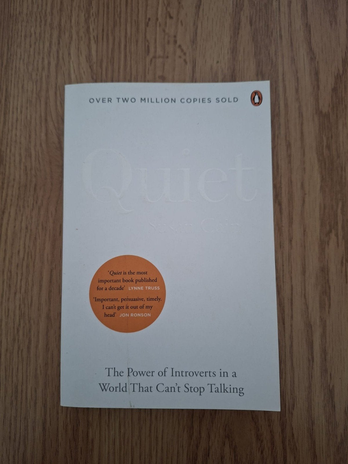 Quiet, Boeken, Ophalen of Verzenden