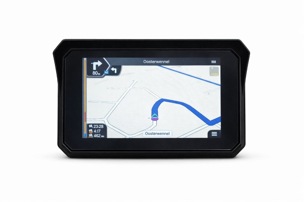 5” Waterdicht Motor GPS  Android Auto&Apple CarPlay–DRK-500A, Motoren, Info@drktech.be, Oosterwennel 35  Genk, Nieuw, Ophalen of Verzenden