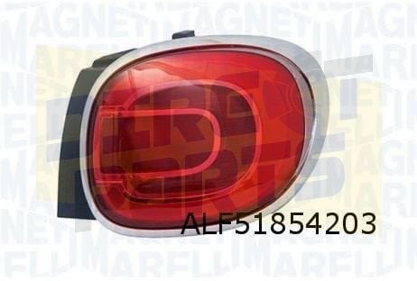 Fiat 500L (8/12-7/17) Achterlicht Links (versie Living) OES, -, Verzenden, -, Nieuw