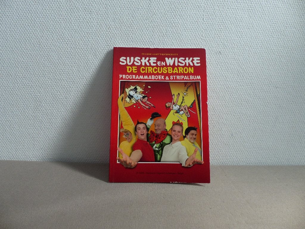 Programmaboekje suske & wiske en de circusbaron, Boeken, Ophalen of Verzenden, Zo goed als nieuw