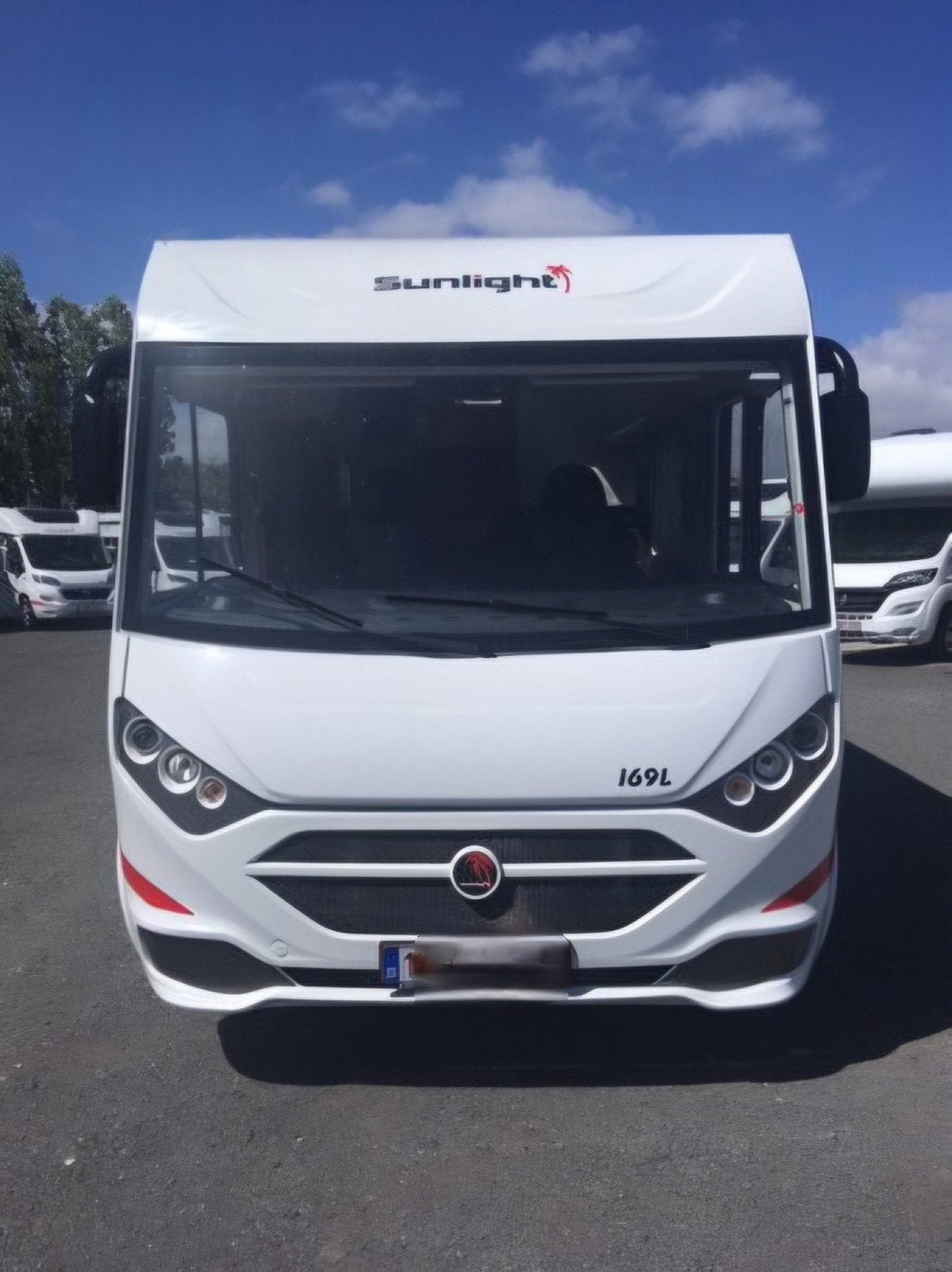 Sunlight Camper I69 L, Caravans en Kamperen, Mobilhomes, Sunlight, Ringverwarming, Fiat, 7 tot 12 maanden geleden