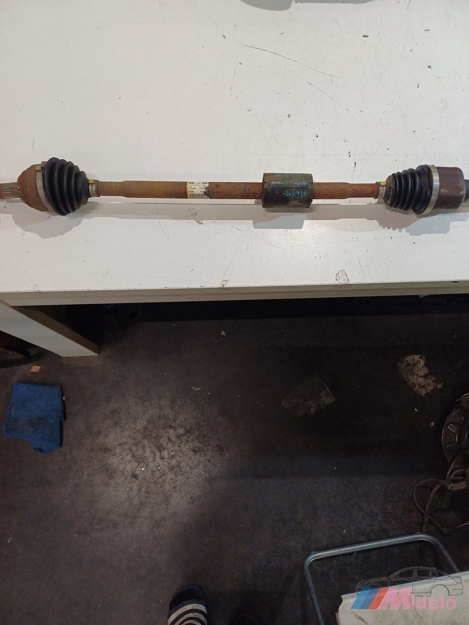 ford fiesta aandrijas rechts artikelnr h1b53b436, Gebruikt, -, Ophalen of Verzenden, Ford