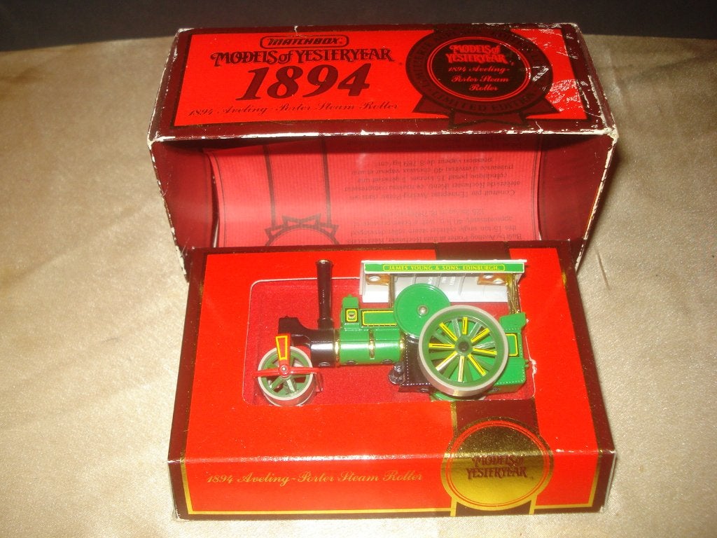 MATCHBOX Models Aveling Porter Steam Roller Neuf en Boîte, Ophalen of Verzenden, Nieuw, Tractor of Landbouw