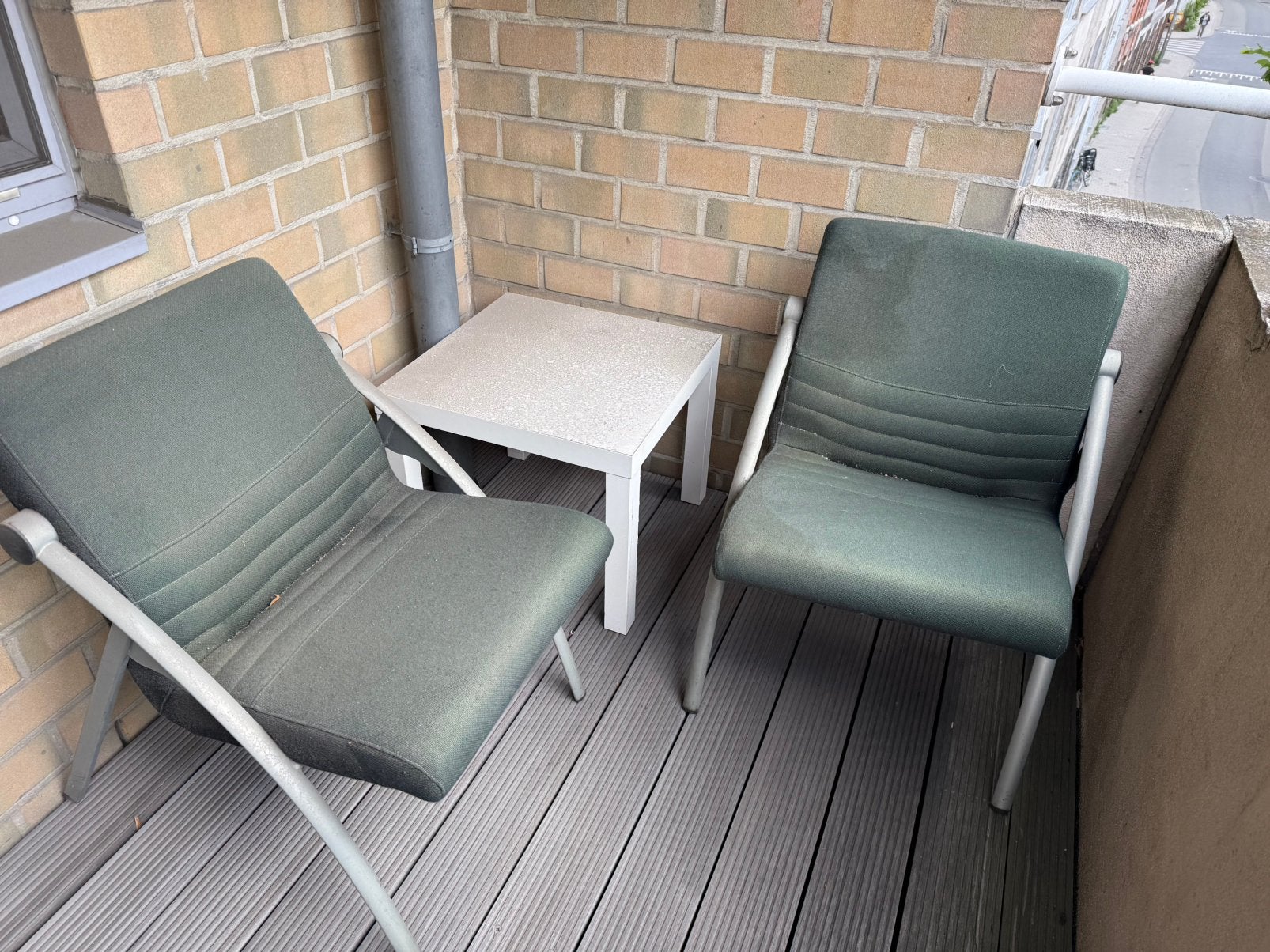Terrasstoelen en tafel, Enlèvement, Comme neuf