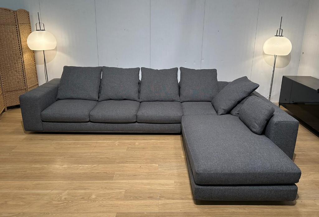 NIEUWSTAAT Minotti Freeman Hoekbank - NP €35.000, Huis en Inrichting, Zetels | Zetels, Hoekbank, 300 cm of meer, Ophalen of Verzenden
