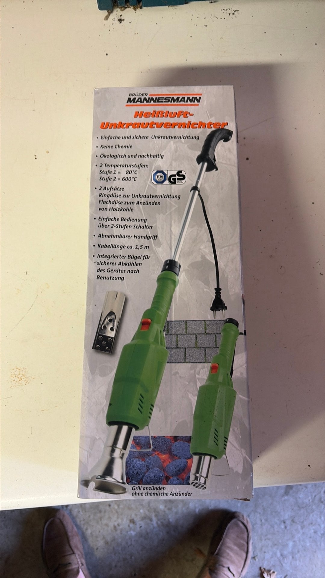 Elektrische onkruidverdelger, Ophalen of Verzenden, Nieuw