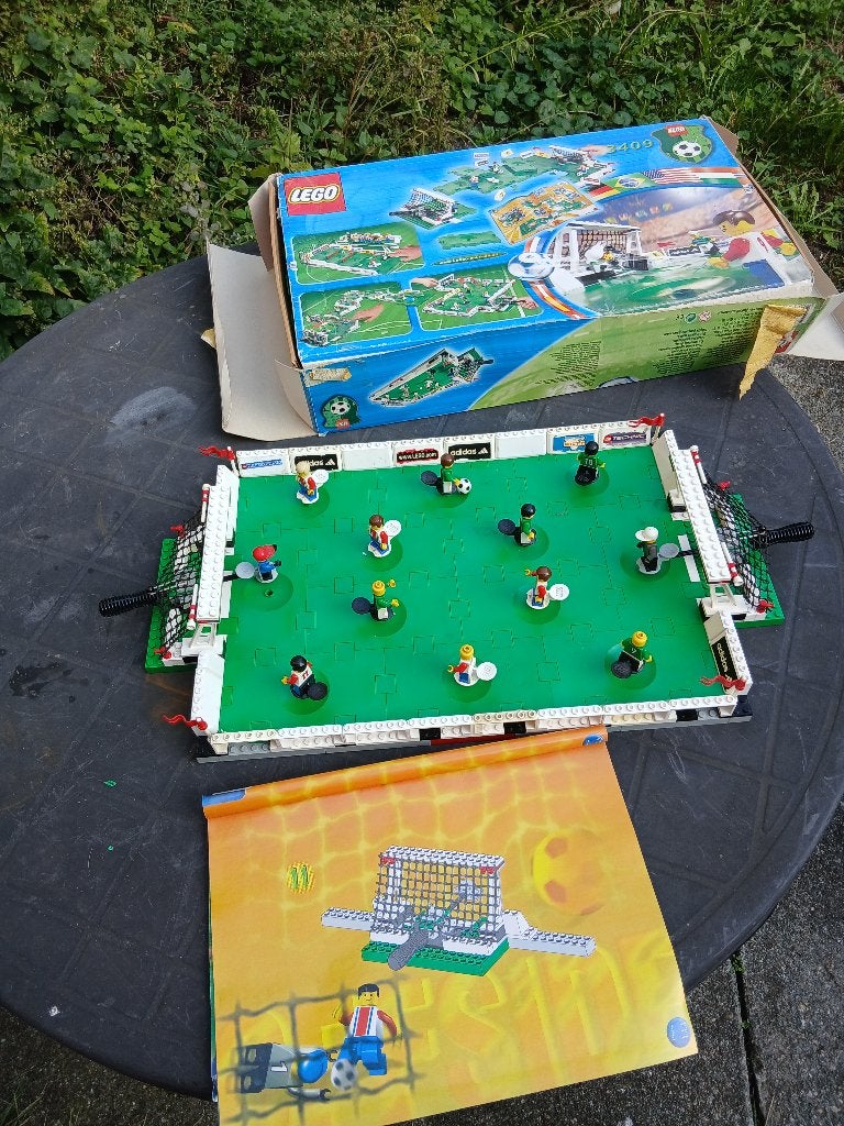 Ballon de football Lego 3409, Lego, Ensemble complet, Utilisé, Enlèvement ou Envoi